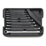 GearWrench 85998 9-Piece SAE Extra Long Pattern GearBox Ratcheting Wrench Set thumbnail 1