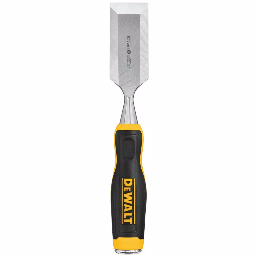 DEWALT 1-1/2 in. Wood Chisel, Carbon Steel Straight Chisel