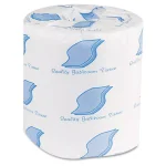GEN 2-Ply White Wrapped Bath Tissue, 420 Sheets per Roll, 96 Rolls per Carton thumbnail 1
