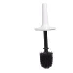 Umbra Corsa Toilet Brush and Holder Set, Matte White Melamine thumbnail 4