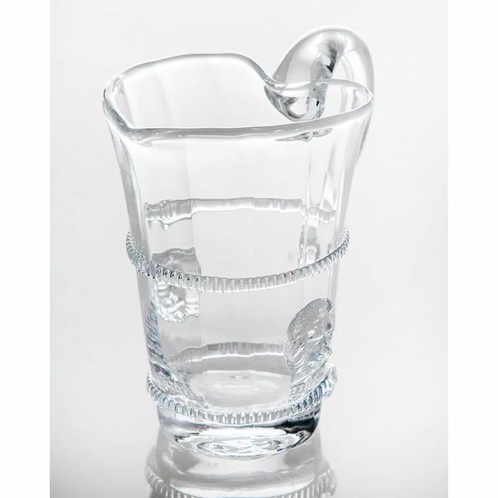 Abigails Lionshead Collection 48 oz. Lead-Free Crystal Pitcher, Handmade in Poland