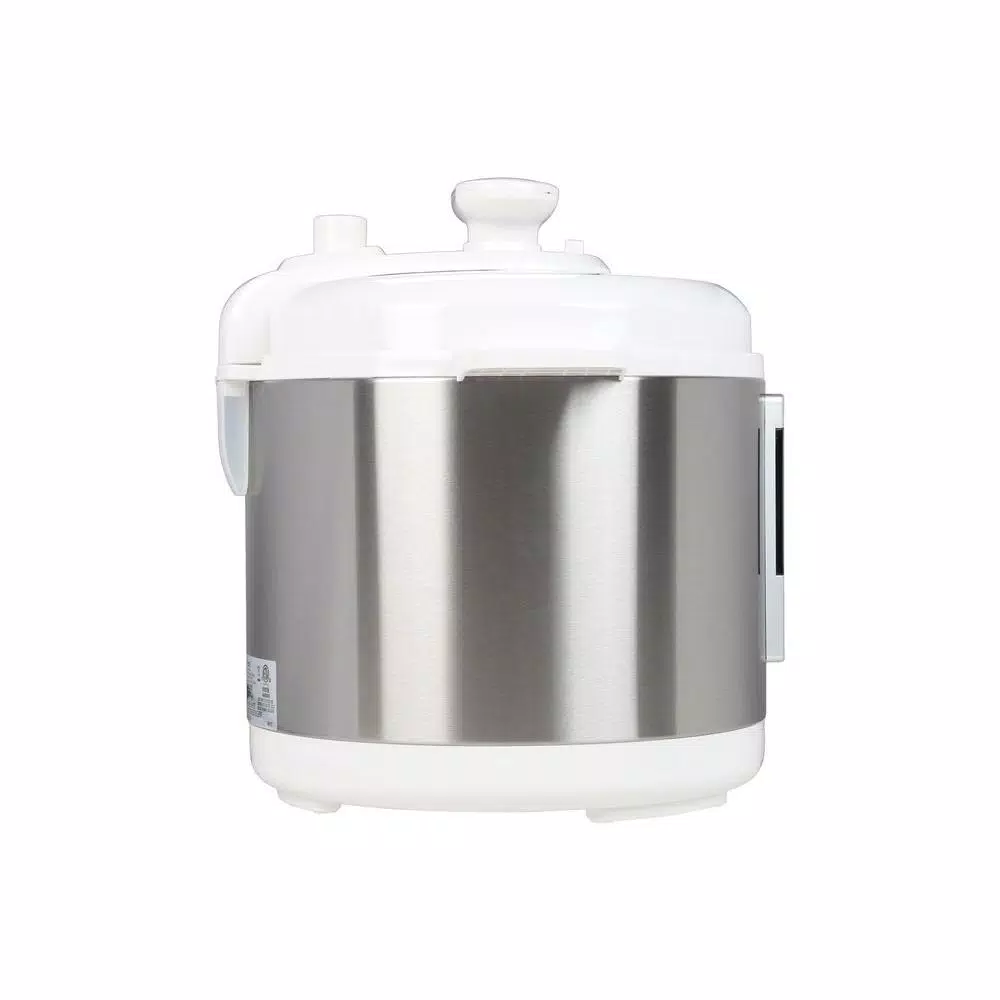 Rosewill 7-in-1 Multi-Function Electric Pressure Cooker, 6.3 Qt, White/Stainless Steel