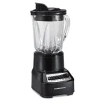Hamilton Beach Wave Crusher 14-Speed Countertop Blender, 40 oz. Glass Jar, 700W, Black thumbnail 5