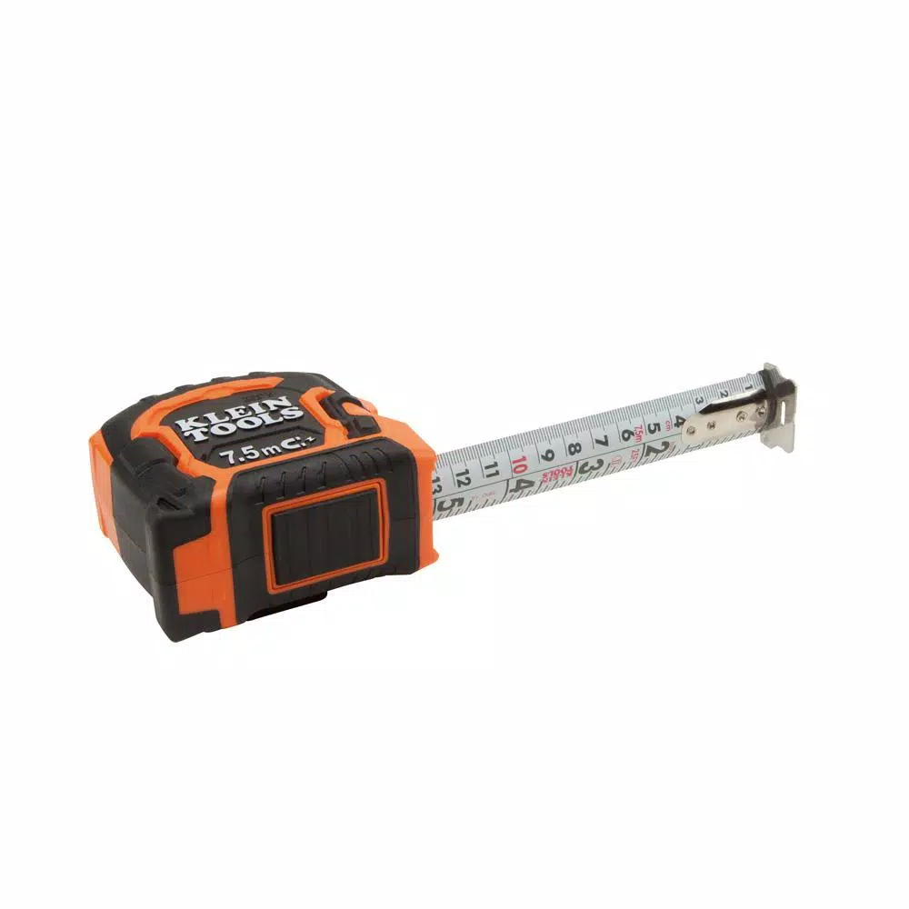Klein Tools 25 ft. Magnetic Double Hook Tape Measure with 9.5 ft. Standout