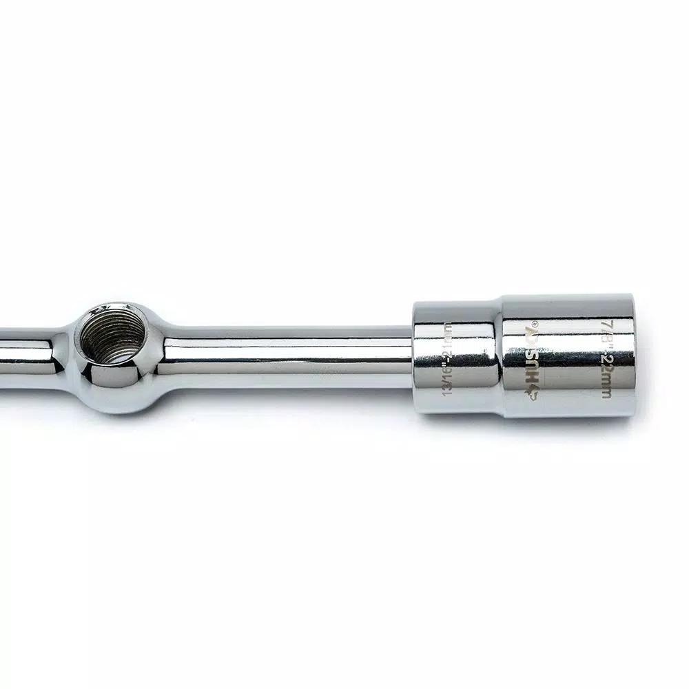 Husky Universal Lug Nut Wrench Set, 4-Piece, 1/2 in. Drive, SAE and Metric