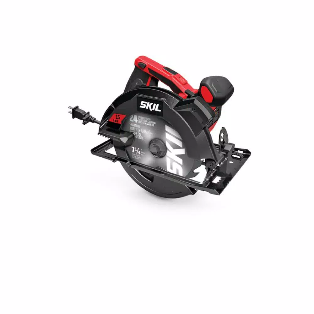 Skil 5280 7-1/4 in. Corded Circular Saw with Laser Guide and 15 Amp Motor