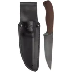W.R. Case and Sons Cutlery Co. Case Winkler Skinner Fixed Blade Knife with Black Walnut Handle, 5.2 in. 80CrV2 Steel Blade thumbnail 1