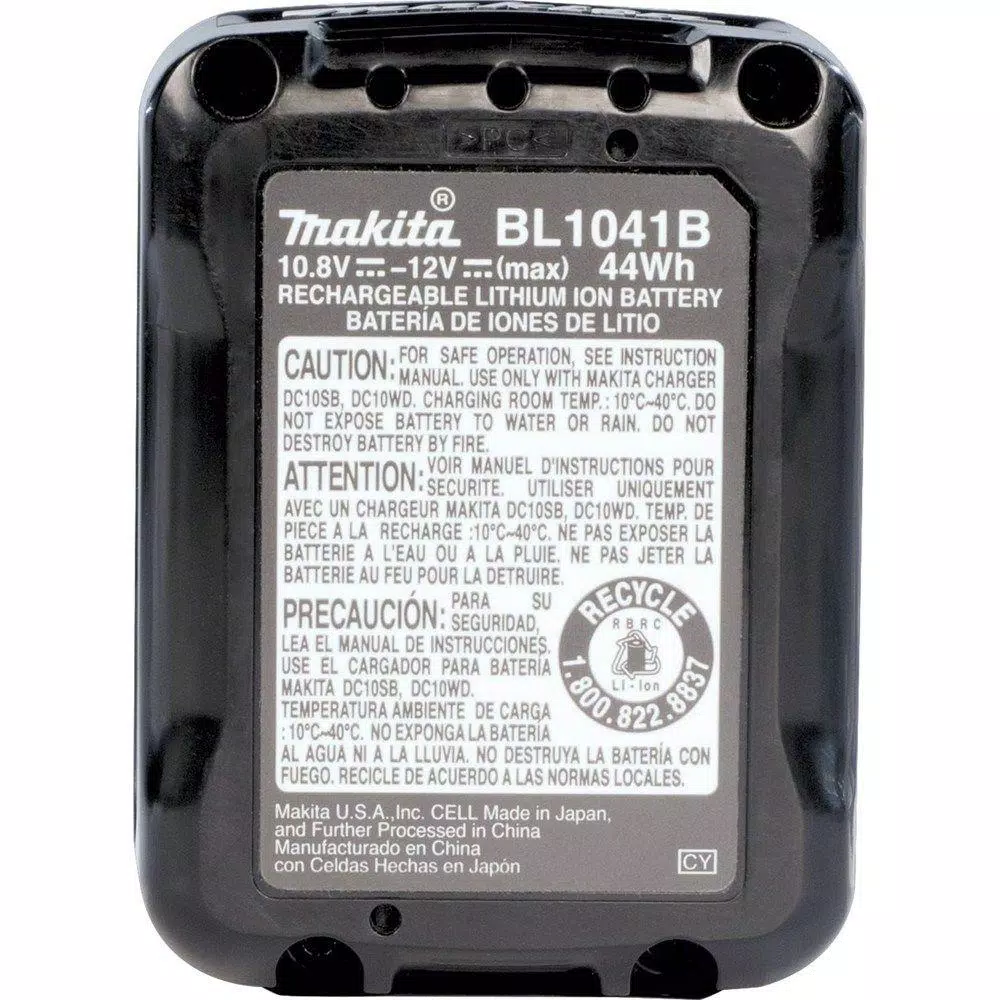 Makita 12V MAX CXT Lithium-Ion 4.0Ah High Capacity Battery Pack