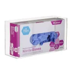 AdirMed Clear Acrylic Single Box Glove Dispenser, Wall Mount thumbnail 2