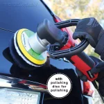 Boyel Living 6 in. Corded Orbital Sander and Polisher, 6 Amp, 6-Speed Variable RPM, 2500-6500 RPM thumbnail 8
