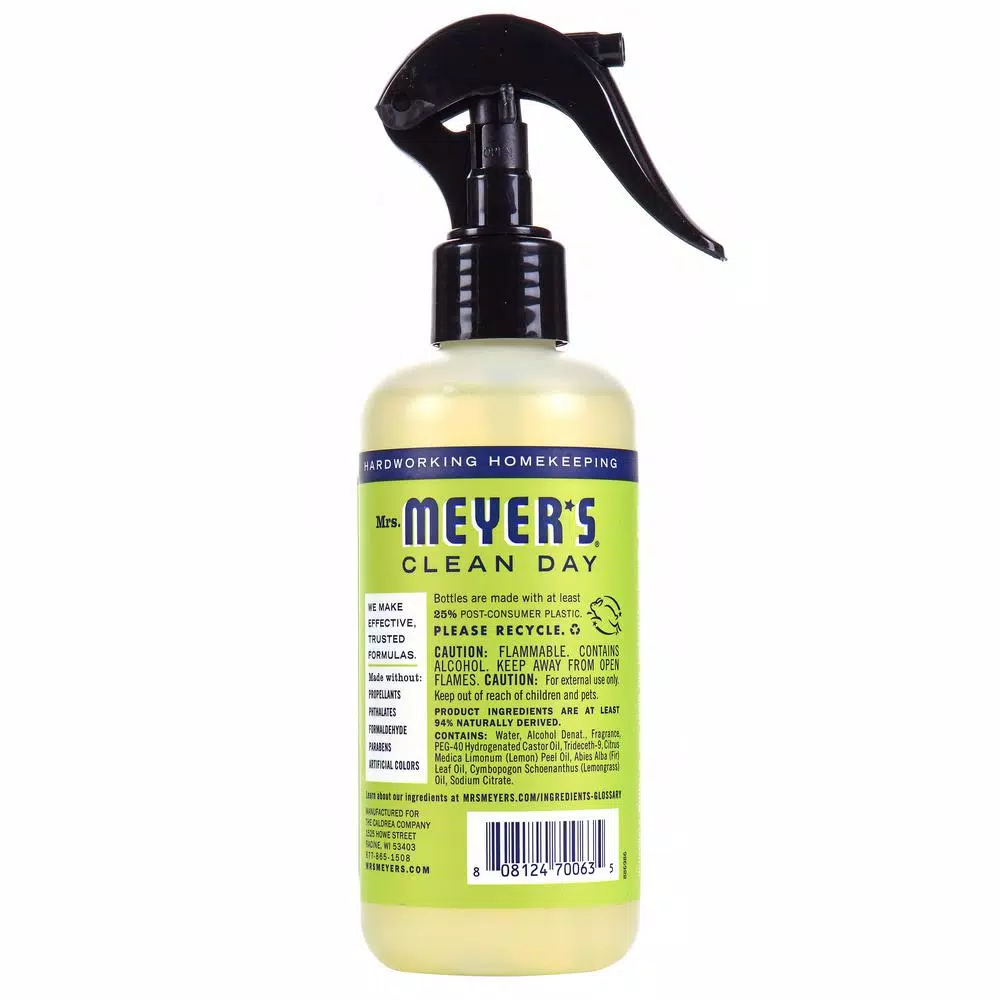 Mrs. Meyer's Clean Day Lemon Room Freshener, 8 oz. (Pack of 6)