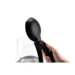 AROMA 5-Cup Black Glass Electric Kettle, 1.2L Cordless Pouring with Automatic Shut-Off thumbnail 4