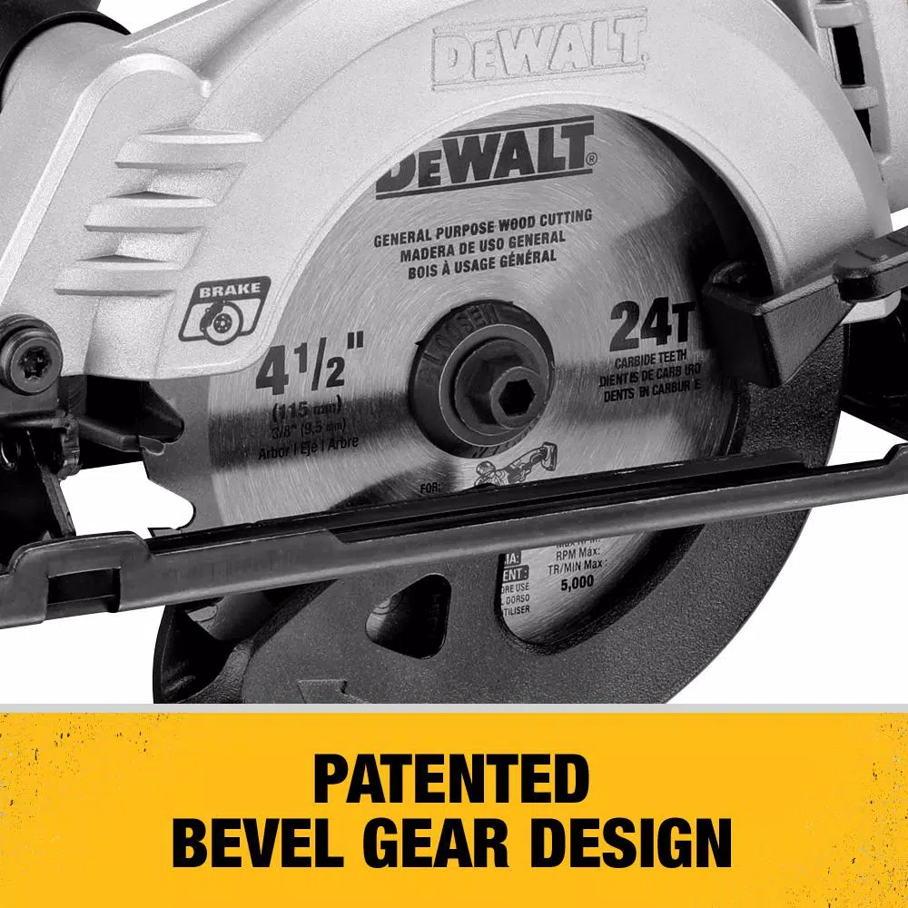 DEWALT 20V MAX ATOMIC Brushless 4-1/2 in. Cordless Circular Saw (Tool-Only)