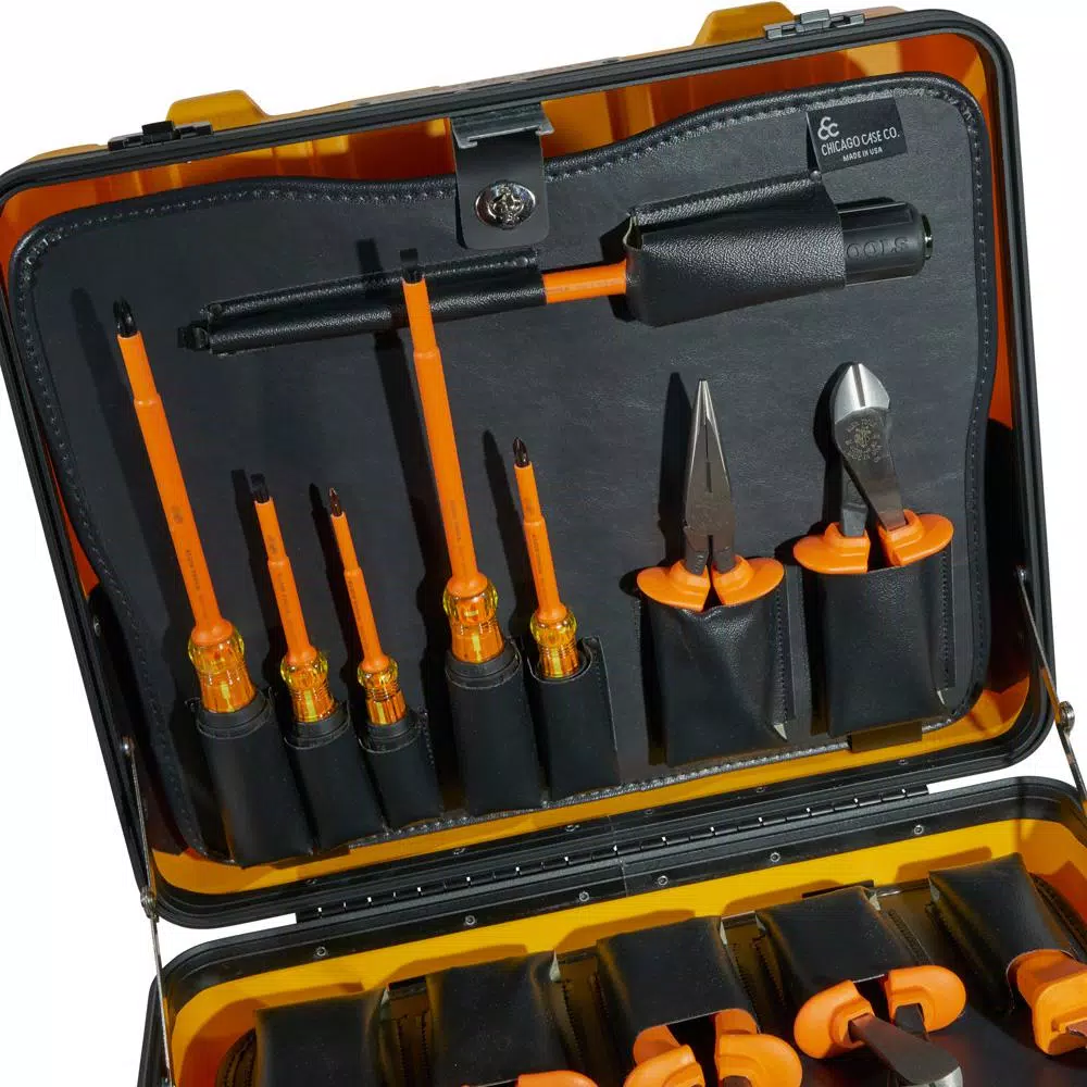 Klein Tools 13-Piece Insulated Hand Tool Utility Kit with Carrying Case