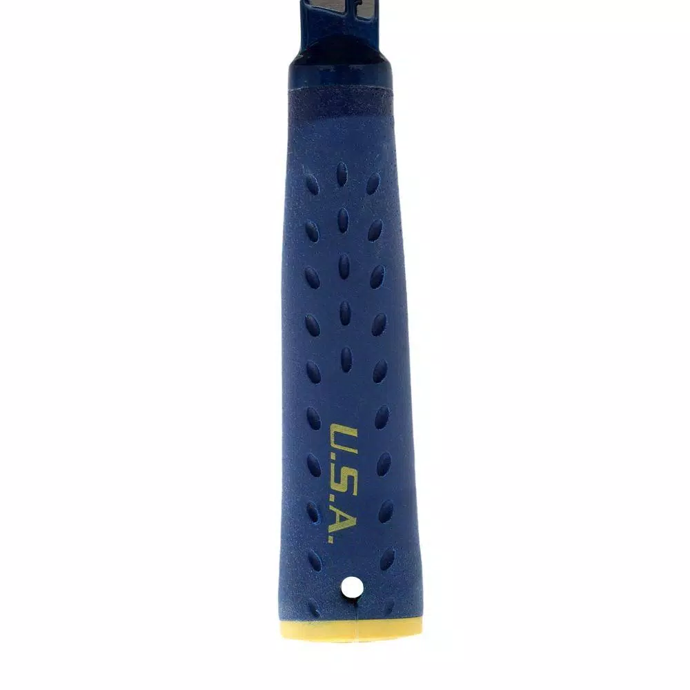 Estwing 22 oz. Smooth-Face Bricklayer's Hammer with Shock Reduction Grip
