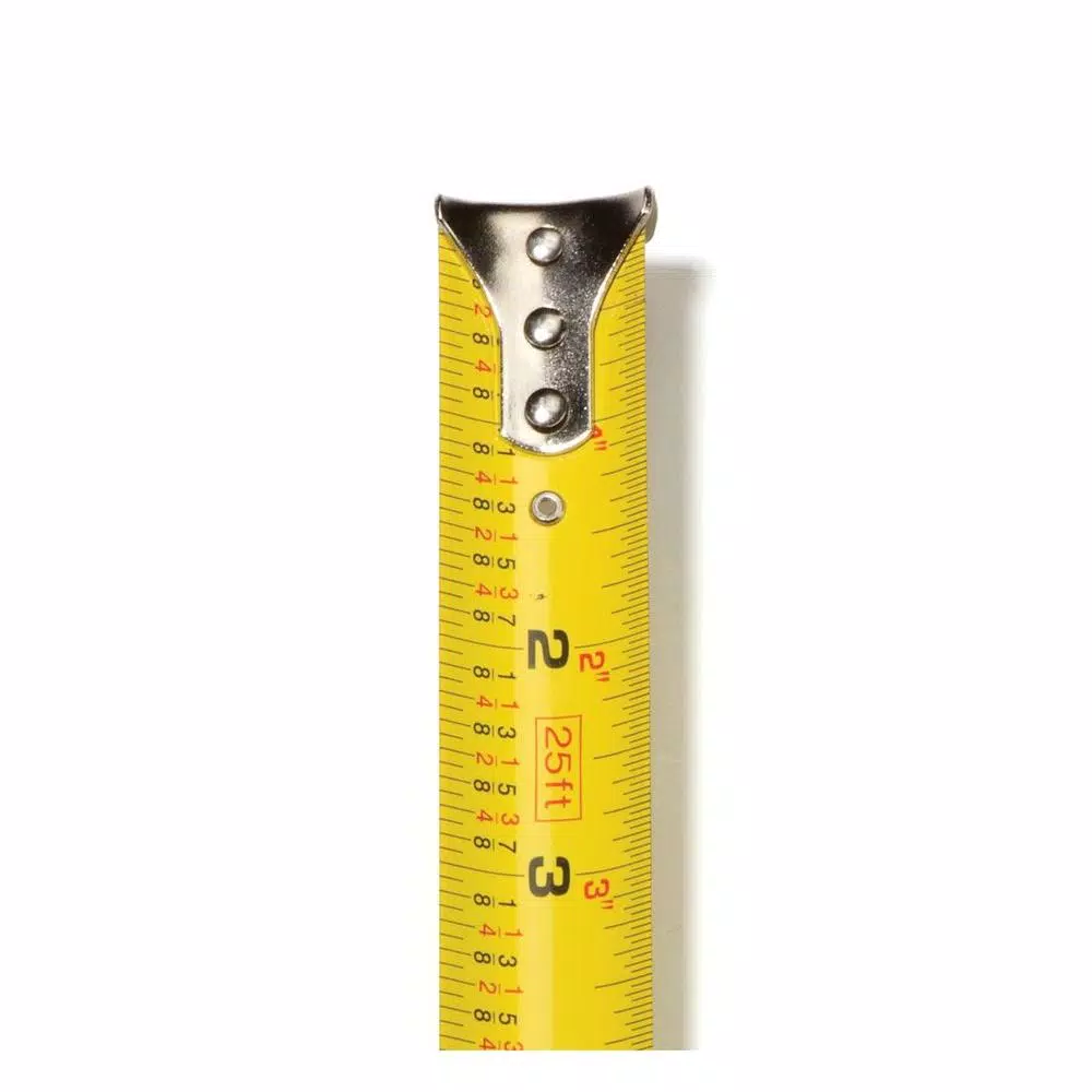 TEKTON 25 ft. x 1 in. Tape Measure with Impact-Resistant ABS Housing and Non-Slip Grips