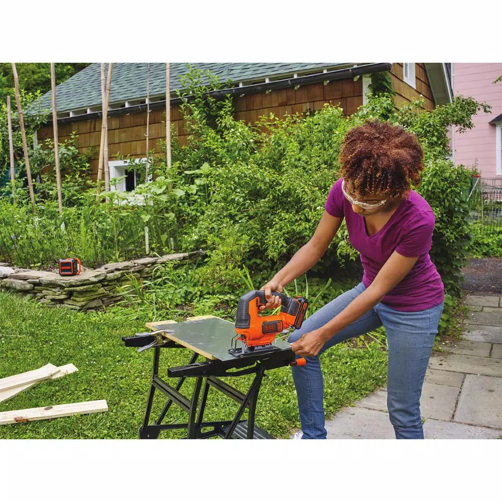 BLACK+DECKER 20V MAX Lithium-Ion Cordless Jig Saw, Tool-Only