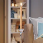 ROOT CANDLES A.I. Root 9 in. Timberline Arista Beeswax Enriched Taper Dinner Candles, Beige (Box of 12) thumbnail 2
