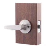 Copper Creek Satin Stainless Passage Door Lever, Residential Grade 3 thumbnail 4