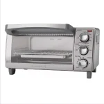BLACK+DECKER Black + Decker 4-Slice Stainless Steel Convection Toaster Oven thumbnail 1