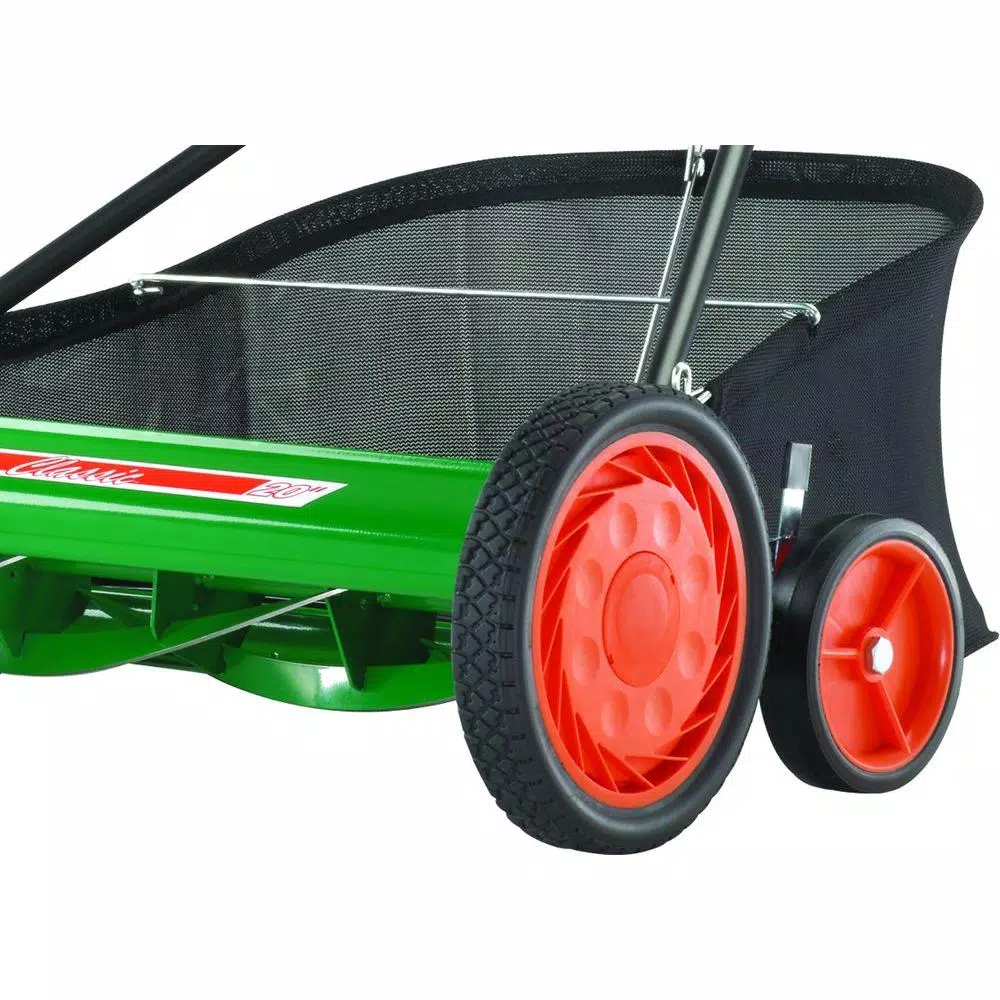 Scotts 20 in. Manual Walk Behind 5-Blade Reel Mower with Grass Catcher