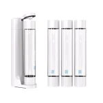 Drinkpod FIZZPod One Touch Sparkling Soda Maker Machine with 3 PET Bottles, White thumbnail 4