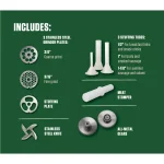 LEM Big Bite #32 Stainless Steel Electric Meat Grinder, 1.5 HP, 17 lbs/min thumbnail 3