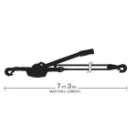 TEKTON 2 Ton Dual Gear Power Puller with 3/16 in. Aircraft-Grade Steel Cable thumbnail 10
