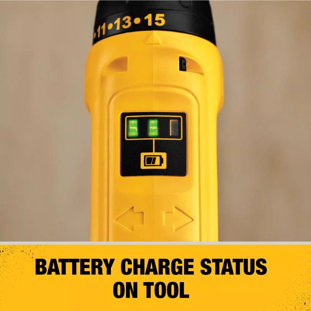 DEWALT 8V MAX Cordless Gyroscopic Screwdriver Kit with 1.0 Ah Battery, Charger & Bag