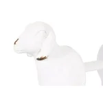 3R Studios White Sheep Shaped Freestanding Paper Towel Holder - Farmhouse Style thumbnail 4