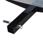 Max Load 48 in. x 21 in. Aluminum Compact Cargo Carrier for 2 in. Hitch Receiver, 500 lb. Capacity thumbnail 3
