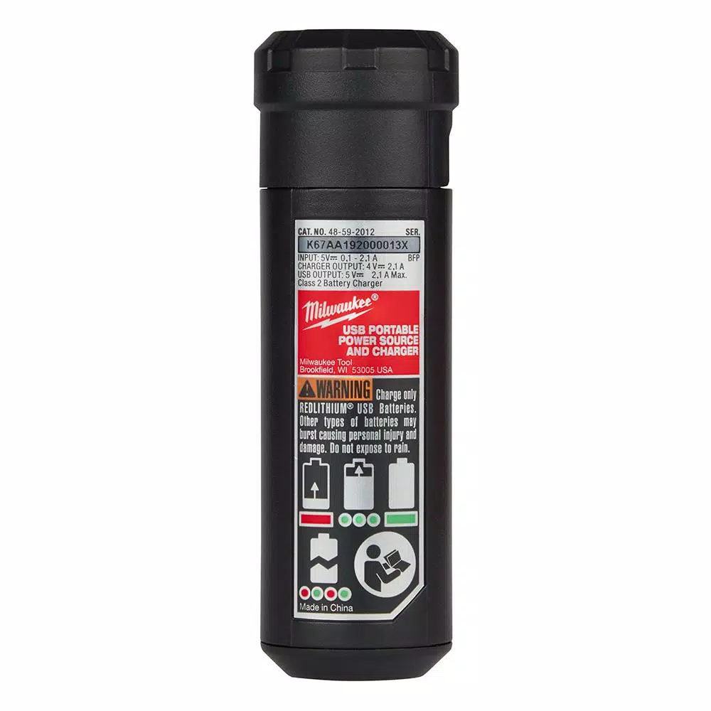 Milwaukee REDLITHIUM USB Charger and Portable Power Source
