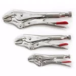 Crescent Curved Jaw Locking Pliers Set, 3-Piece Compound Action Set thumbnail 2