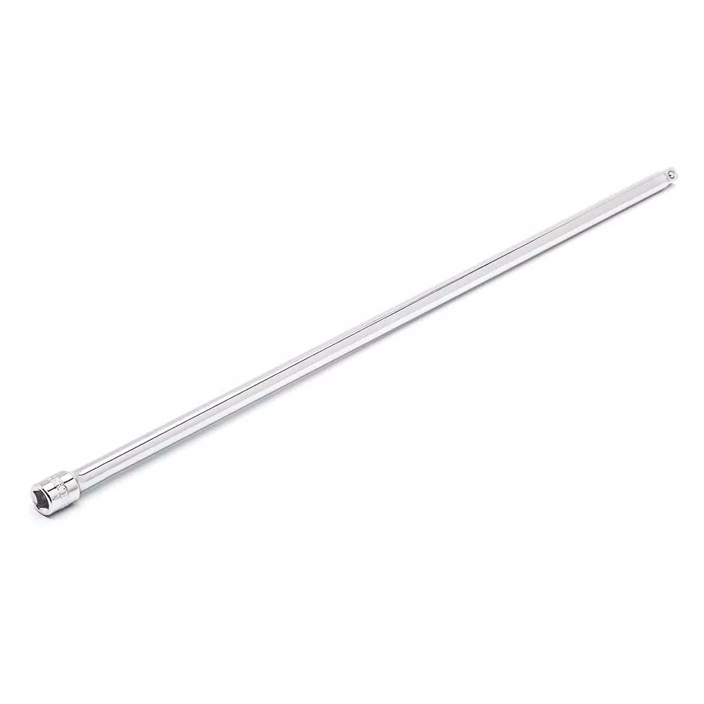 Husky 3/8 in. Drive 20 in. Extension Bar, Chrome Alloy Steel