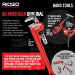 RIDGID Model 342 Internal Pipe Wrench, 1 in. to 2 in. Capacity thumbnail 10