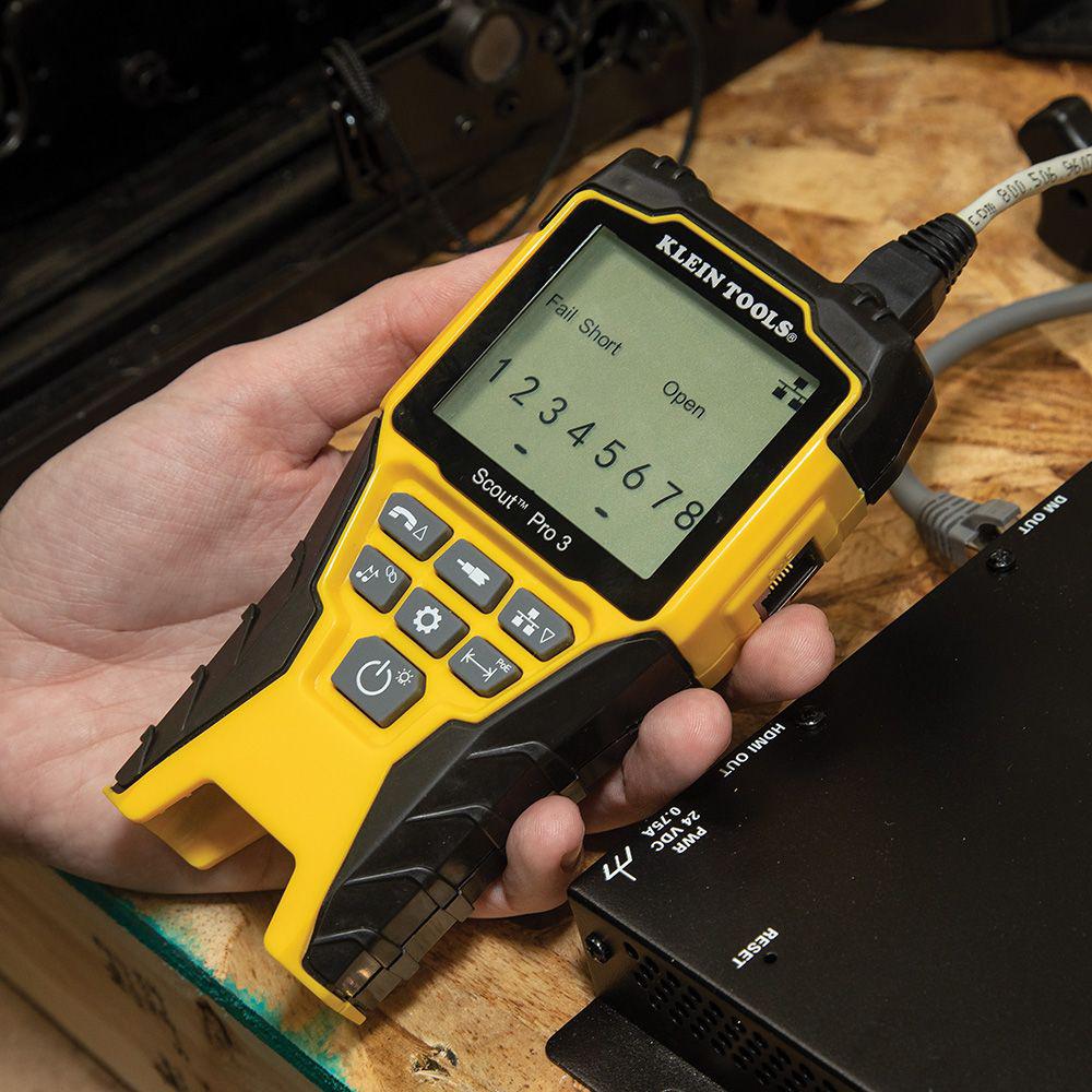 Klein Tools VDV Apprentice 6-Piece Cable Installation and Tester Tool Set with Scout Pro 2 Tester