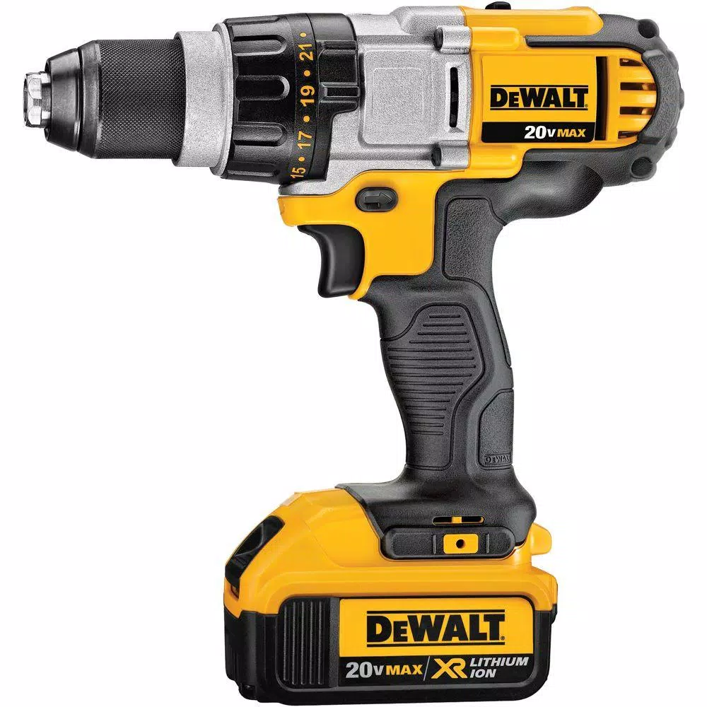 DEWALT 20V MAX Cordless 1/2 in. Drill/Driver Kit with (2) 4.0 Ah Batteries, Charger & Case