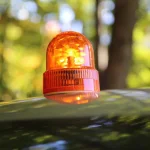 TowSmart Amber Beacon Revolving Light with Heavy Duty Magnetic Base thumbnail 3