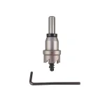BLU-MOL 1 in. Tungsten Carbide Hole Saw Cutter for Metal, Stainless Steel & Aluminum thumbnail 2