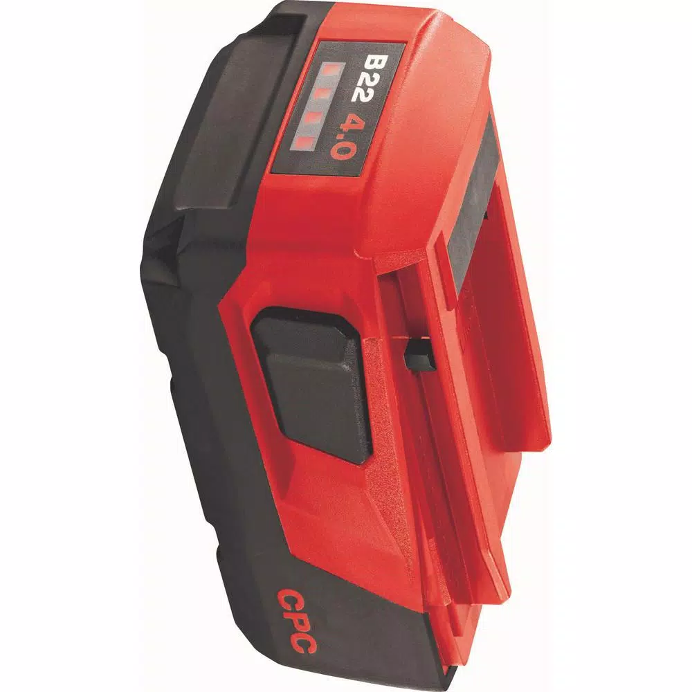 Hilti B 22/4.0 22V 4.0 Ah Lithium-Ion Advanced Compact High Performance Battery Pack