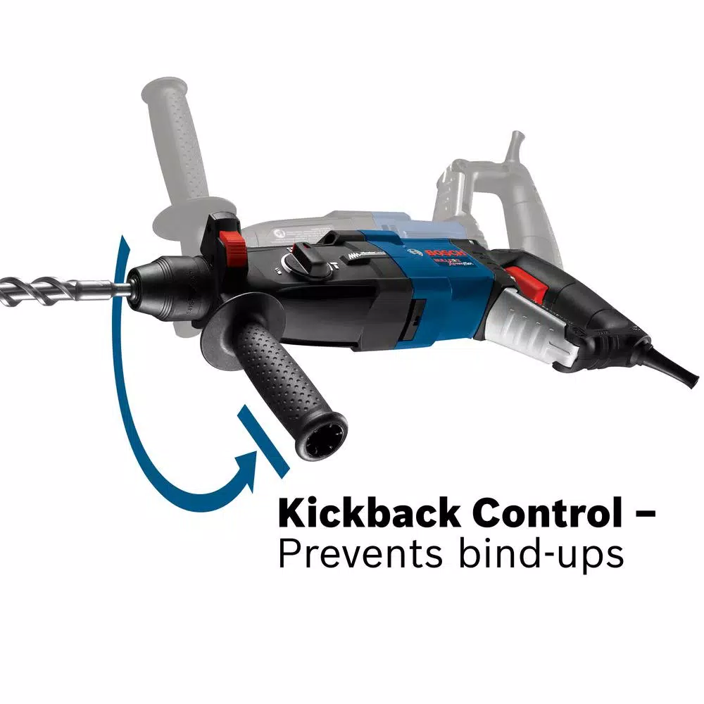 Bosch GBH2-28L Bulldog Xtreme Max 8.5 Amp SDS-Plus Rotary Hammer Drill with Carrying Case