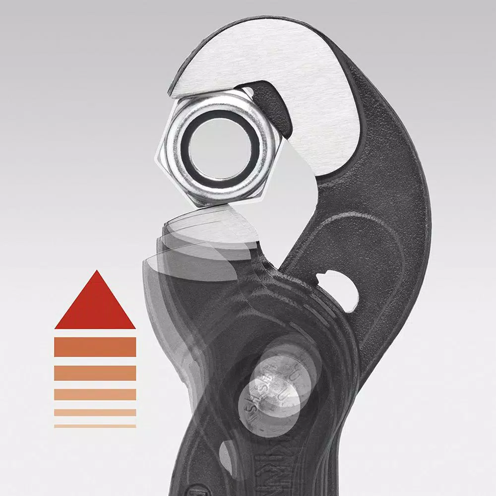 KNIPEX 10 in. Raptor Pliers, Self-Locking Adjustable Wrench Replacement