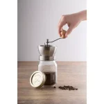 Kilner 17 fl oz Glass Coffee Grinder with Adjustable Ceramic Mechanism and Airtight Lid thumbnail 4
