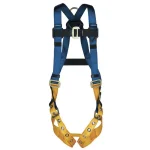 Werner BaseWear Standard Universal Safety Harness, 1 D-Ring, Blue thumbnail 1
