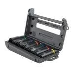 Klein Tools 6-Piece 2-in-1 Deep Impact Socket Set, 1/2 in. Drive, SAE thumbnail 5