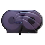 San Jamar Black Pearl Oceans Twin JBT Jumbo Toilet Tissue Dispenser thumbnail 2