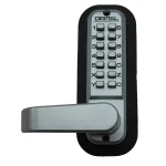 Unbranded LockeyUSA 2835 Marine Grade Mechanical Keyless Passage Door Lever Lock thumbnail 1