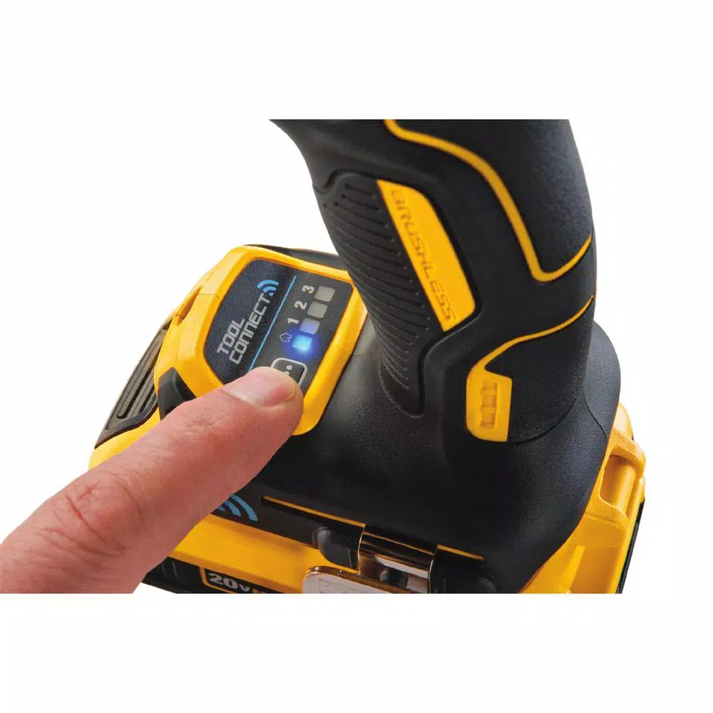 DEWALT 20V MAX XR Brushless 1/2 in. Compact Hammer Drill with Tool Connect, DCD797 (Tool Only)