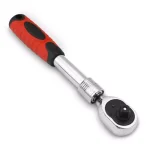 Stark 1/4 in. 72-Tooth Telescopic Extendable Ratchet with Soft Grip Handle, Chrome Vanadium Steel thumbnail 1