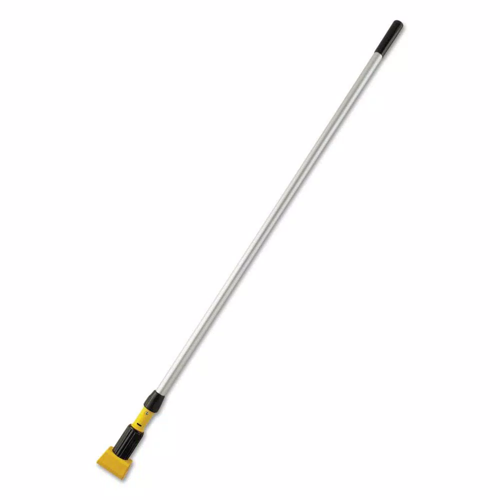 Rubbermaid Commercial Products Gripper 54 in. Aluminum Clamp-Style Mop Handle with Plastic Jaws